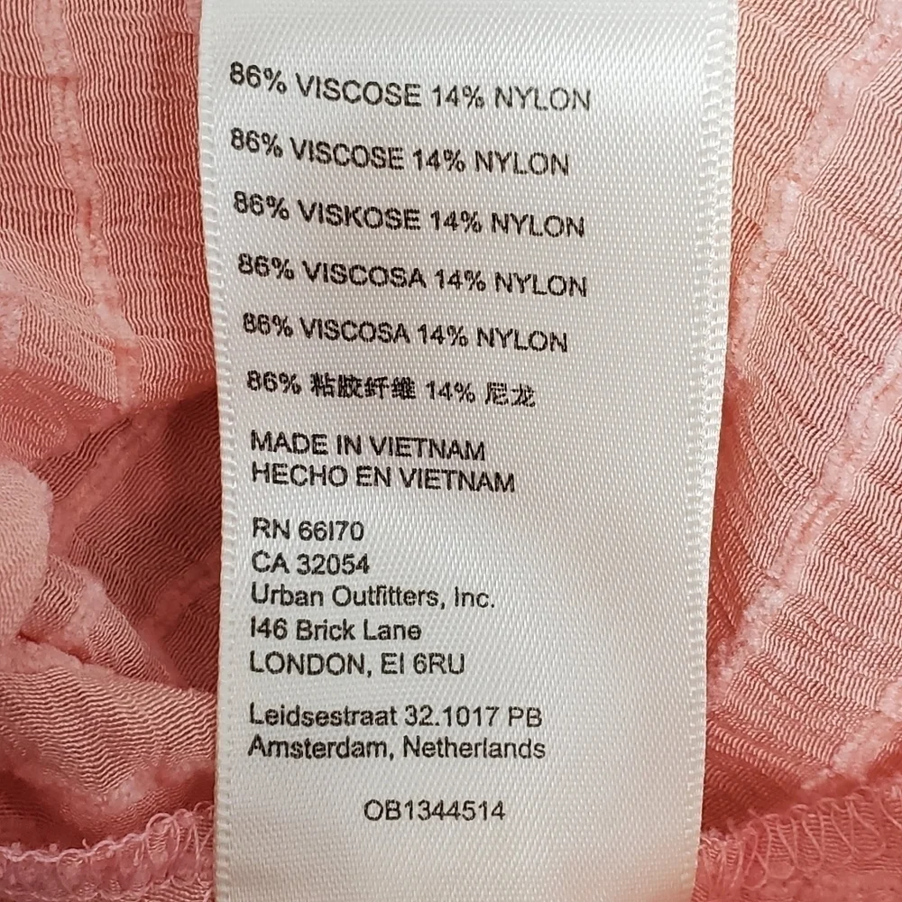 FREE PEOPLE Out of Town‎ Split Neck Blouse Sz XSMALL
